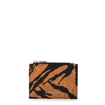 Monedero tarjetero katrio pequeña camel