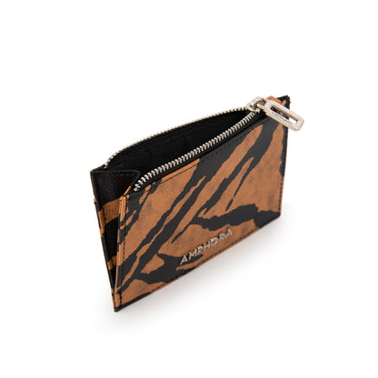 Monedero tarjetero katrio pequeña camel