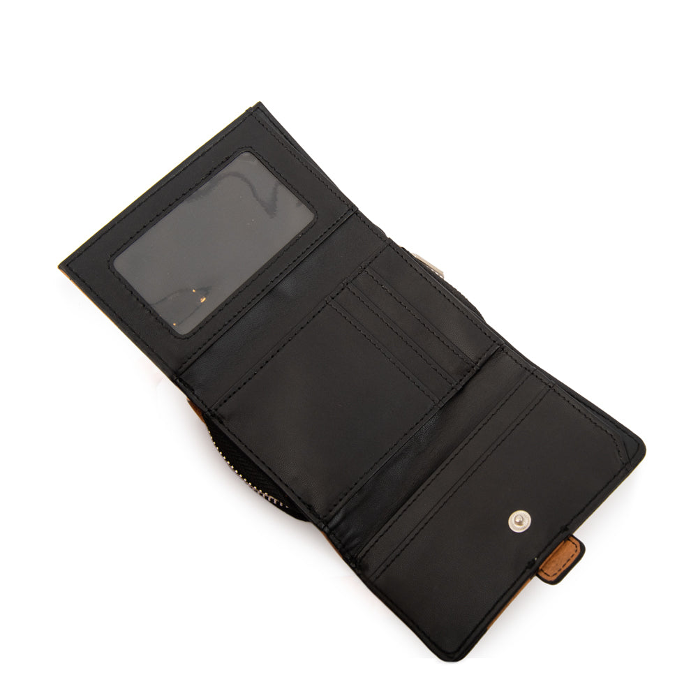 Billetera acordeon katrio pequeña camel