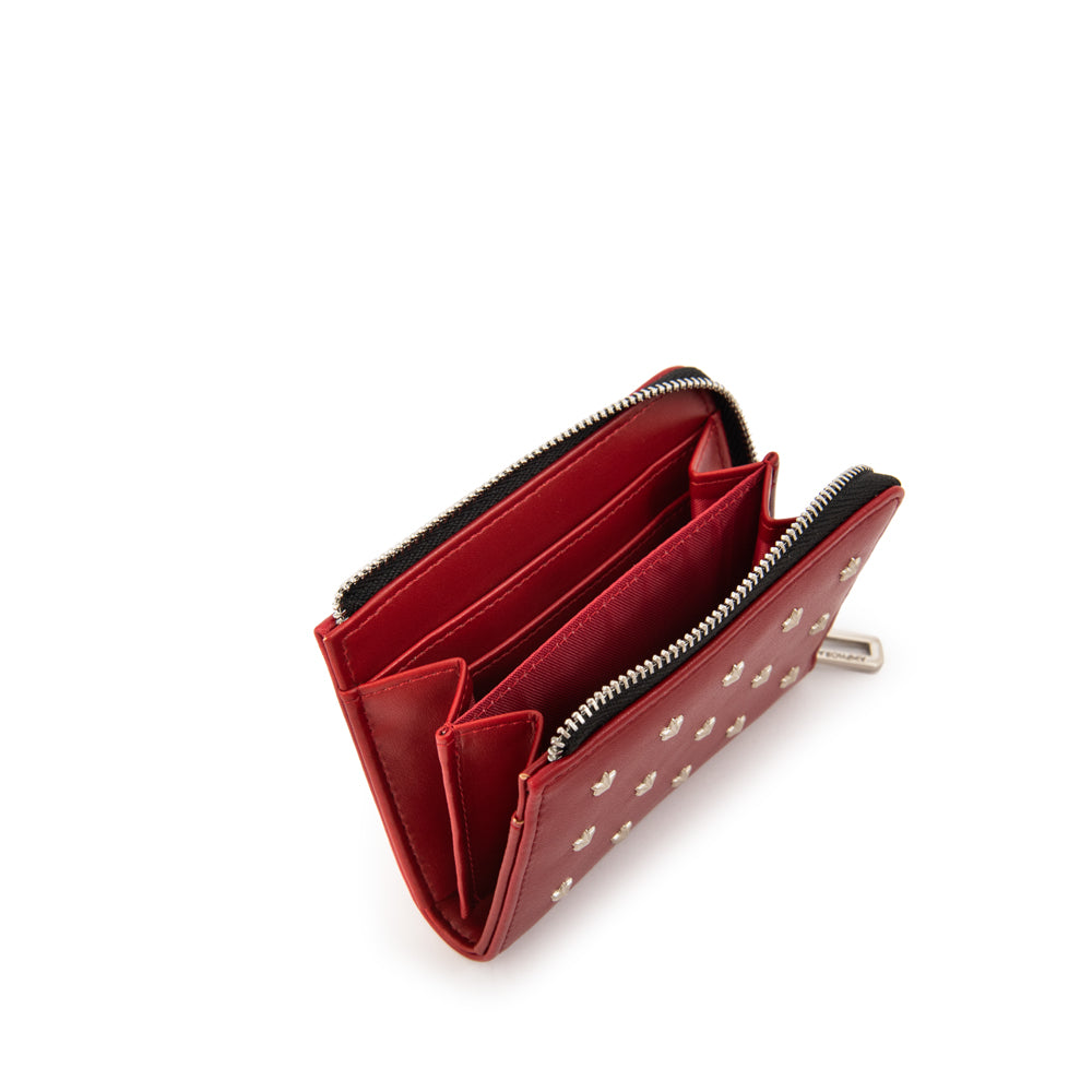 Billetera croma pequeña rojo