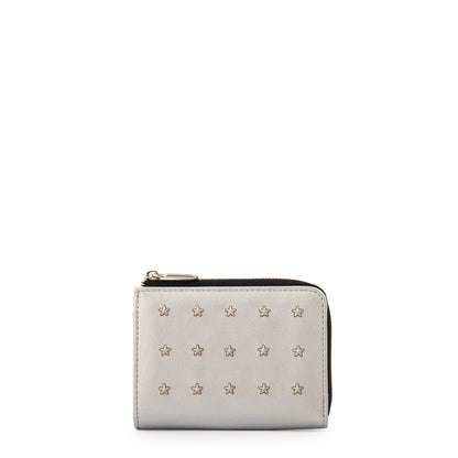 Billetera croma pequeña plateado
