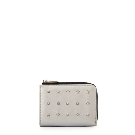 Billetera croma pequeña plateado