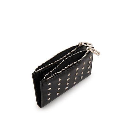 Billetera doble croma pequeña negro