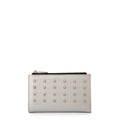 Billetera doble croma pequeña plateado