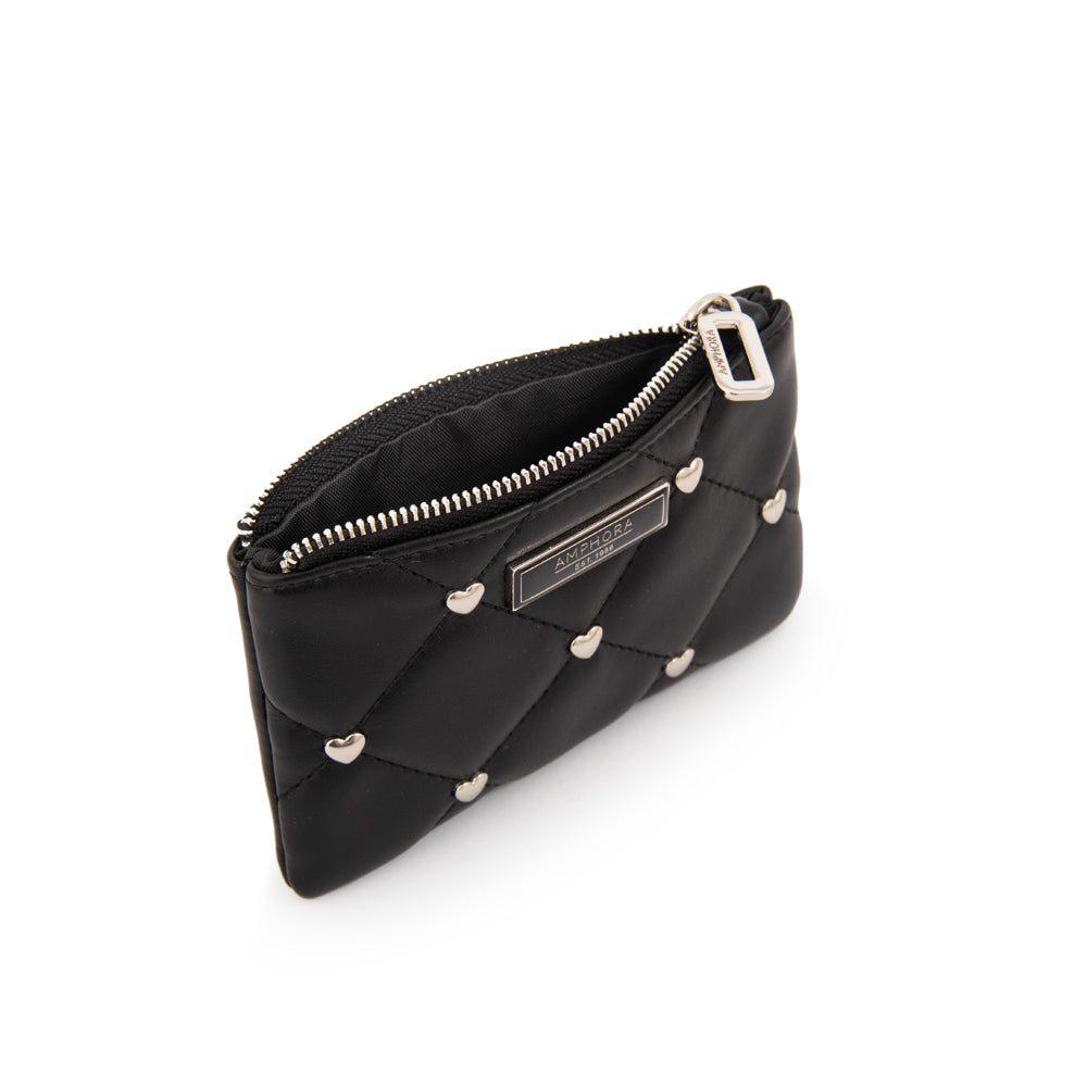 Monedero heder pequeña negro