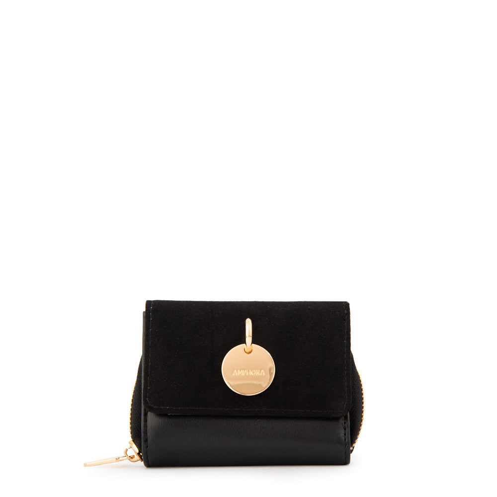 Billetera maggie pequeña negro