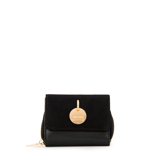 Billetera maggie pequeña negro