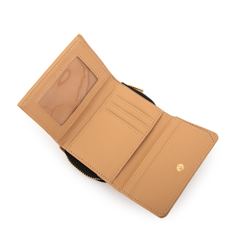 Billetera maggie pequeña beige