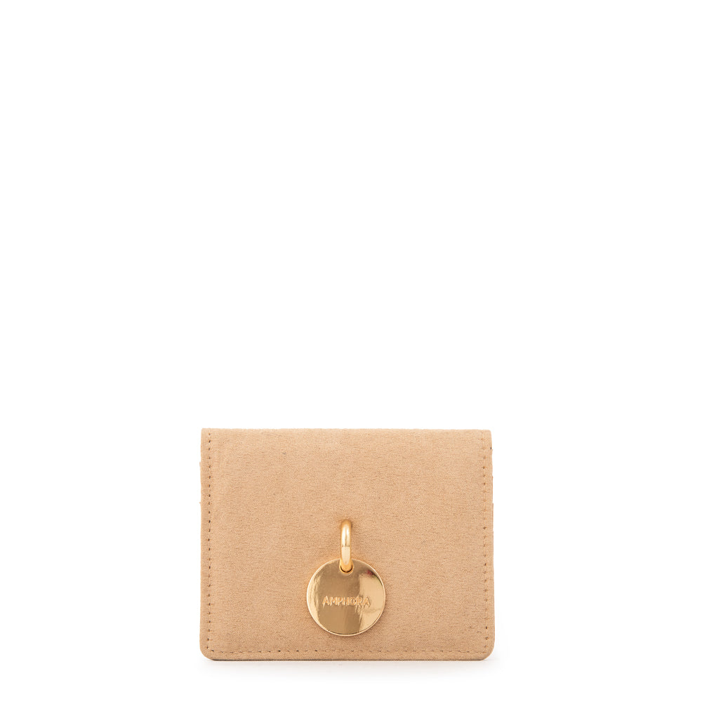 Tarjetero maggie pequeña beige