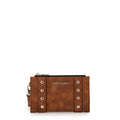 Billetera doble jovi pequeña camel