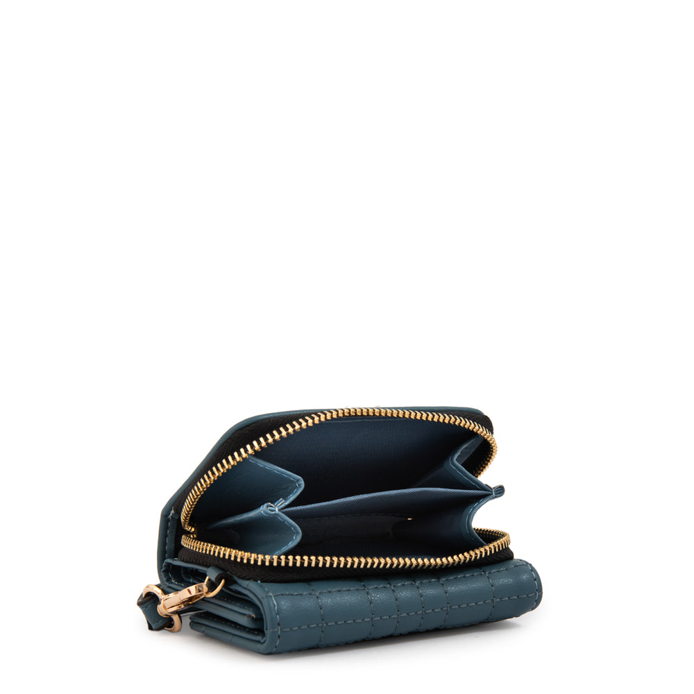 Billetera dolly pequeña denim