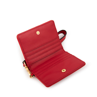 Tarjetero dolly pequeña rojo