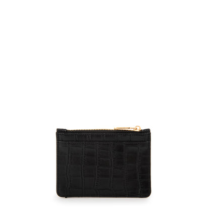 Billetera cierre exterior lupita pequeña negro