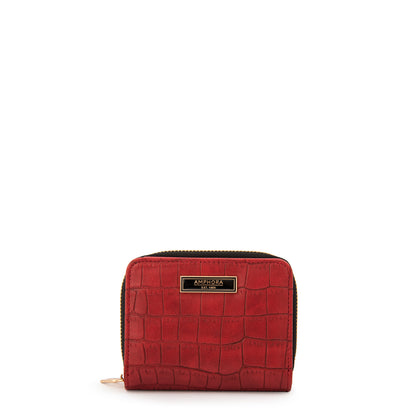 Billetera lupita mediana rojo