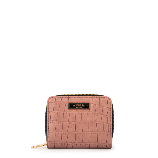 Billetera lupita mediana rosa viejo