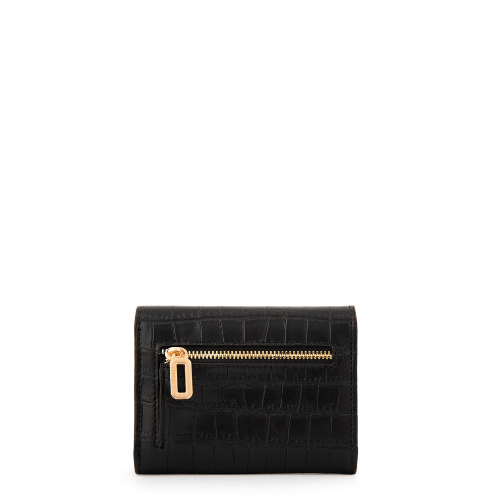 Billetera lupita pequeña negro
