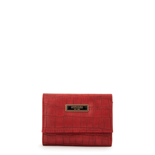 Billetera lupita pequeña rojo