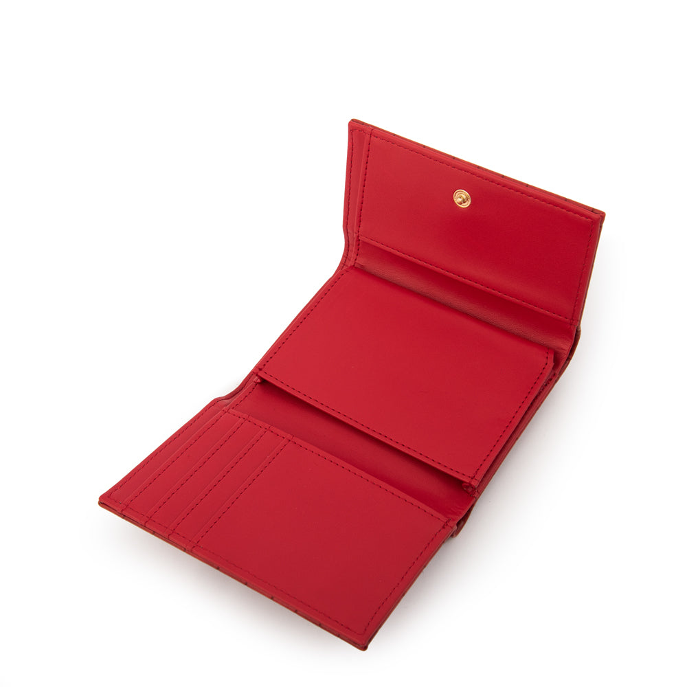 Billetera lupita pequeña rojo