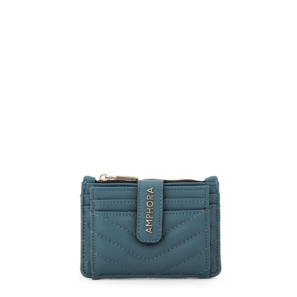 Monedero marina pequeña denim