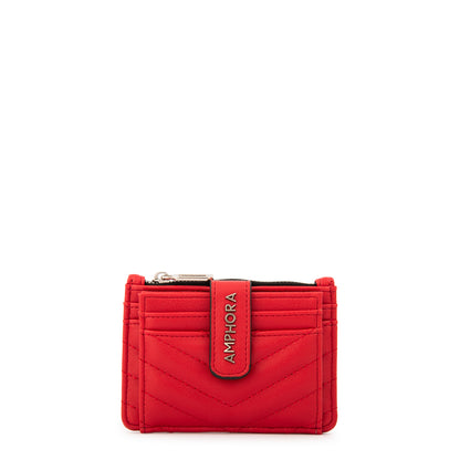 Monedero marina pequeña rojo