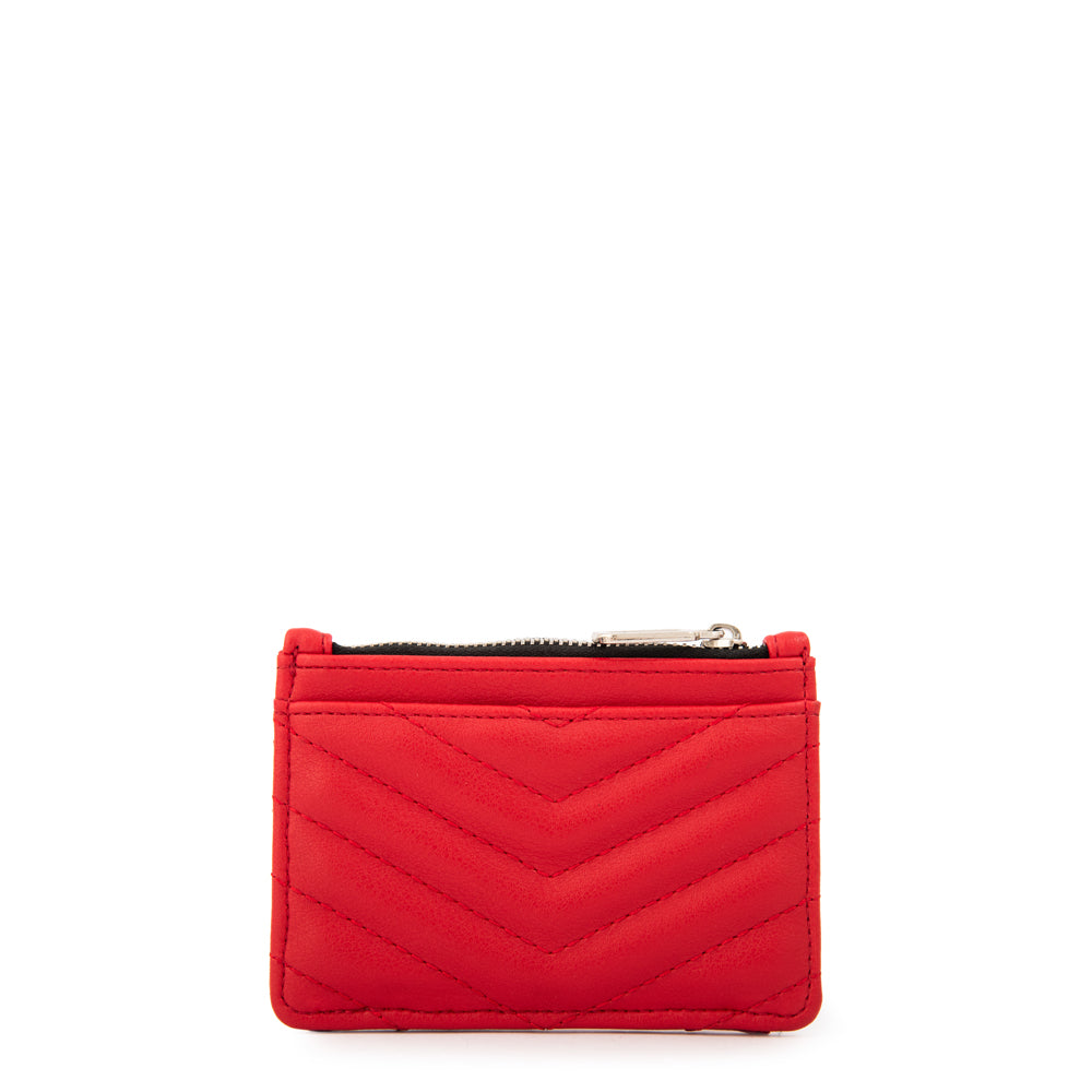 Monedero marina pequeña rojo