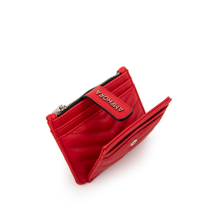 Monedero marina pequeña rojo