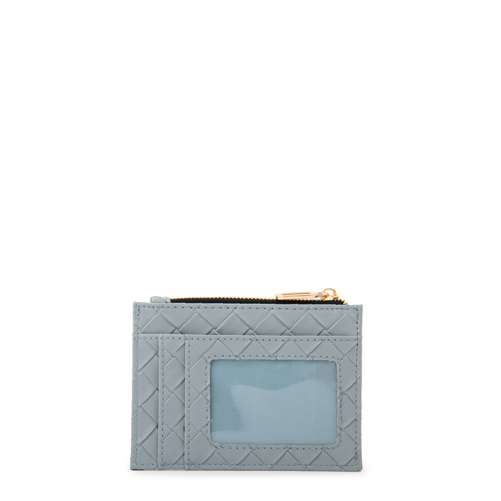 Monedero tarjetero paxi pequeña celeste