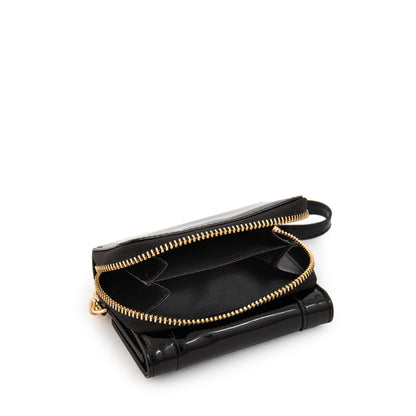 Billetera cristal pequeña negro