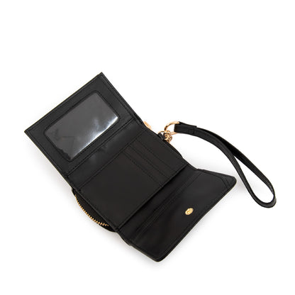 Billetera cristal pequeña negro