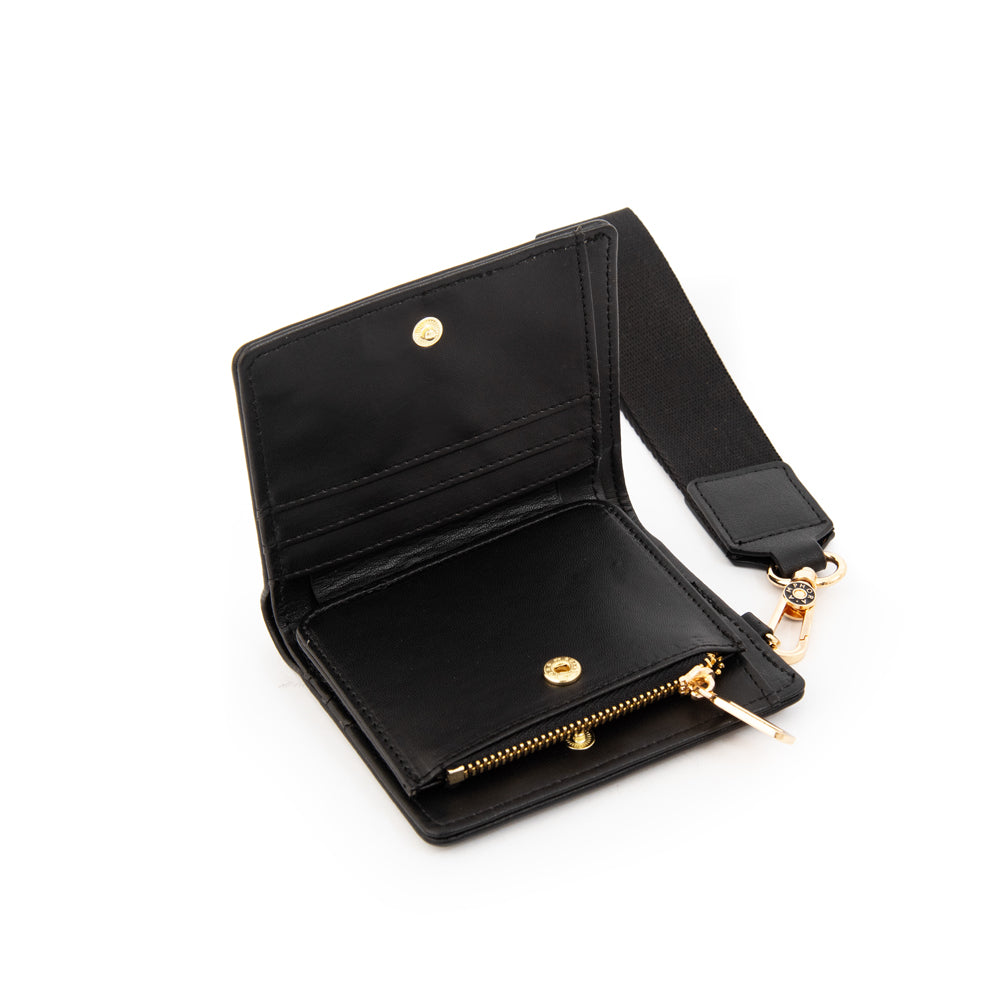 Billetera lullaby pequeña negro