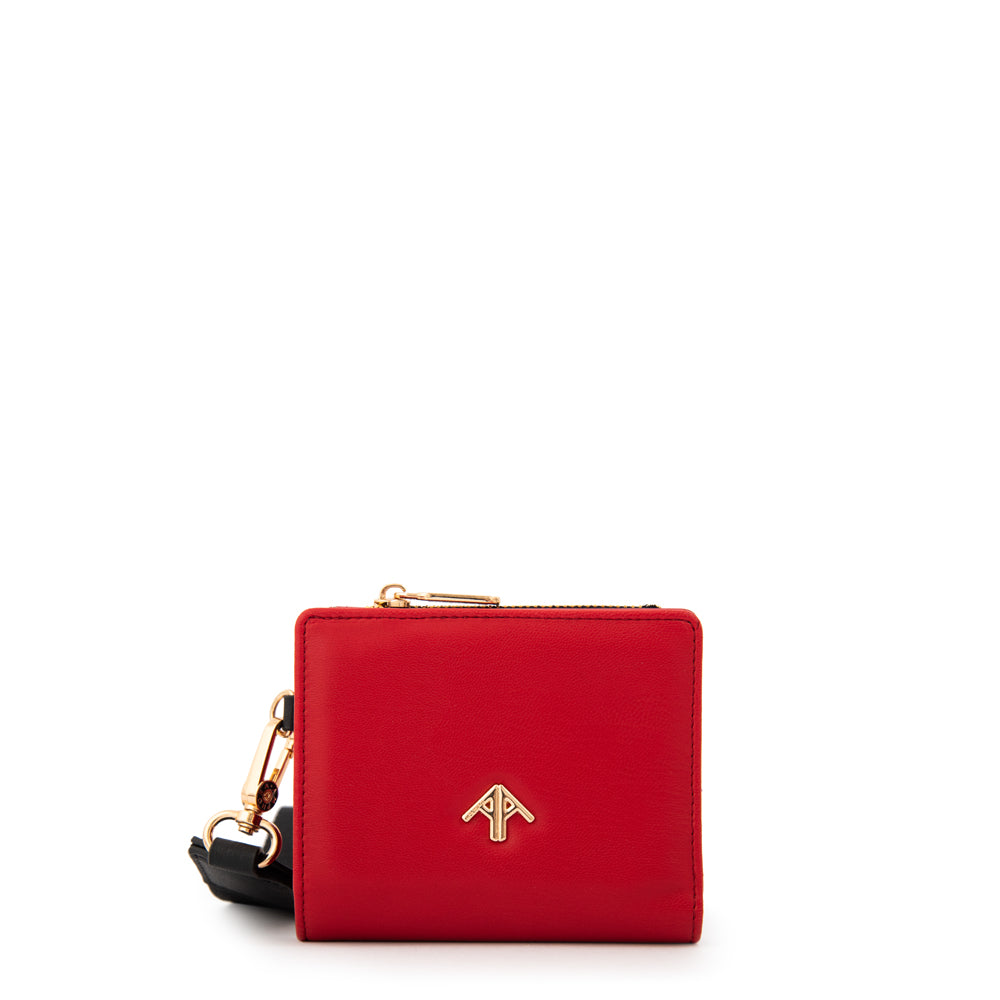 Billetera lullaby pequeña rojo