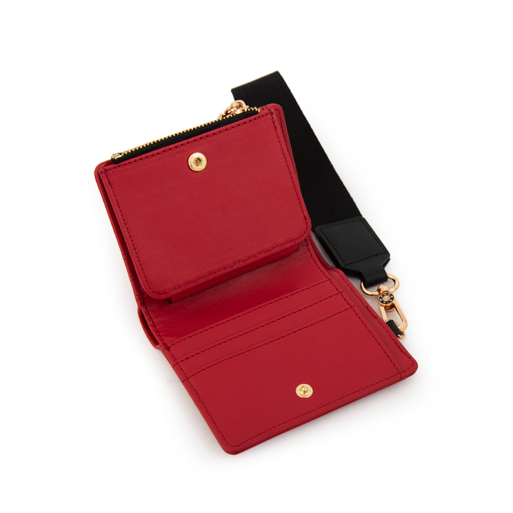 Billetera lullaby pequeña rojo