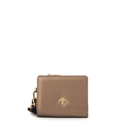 Billetera lullaby pequeña plateado oscuro