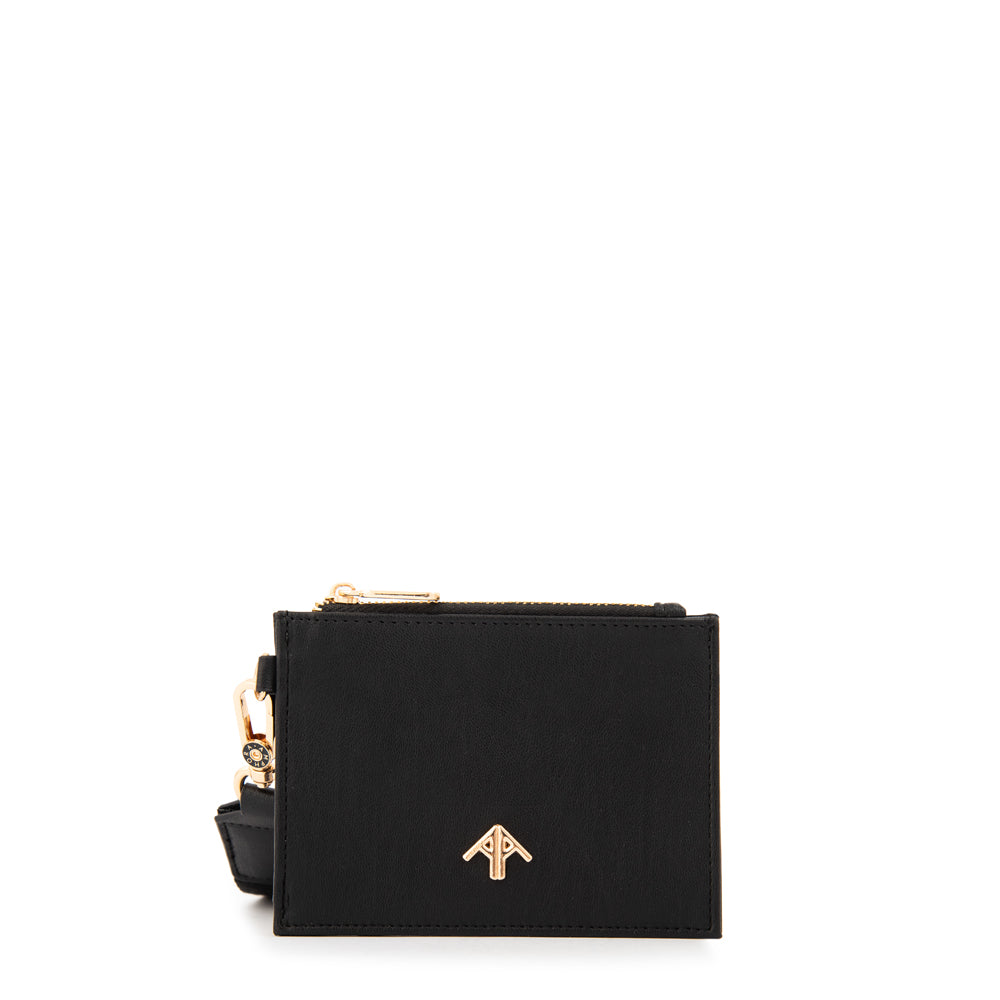 Monedero tarjetero lullaby pequeña negro