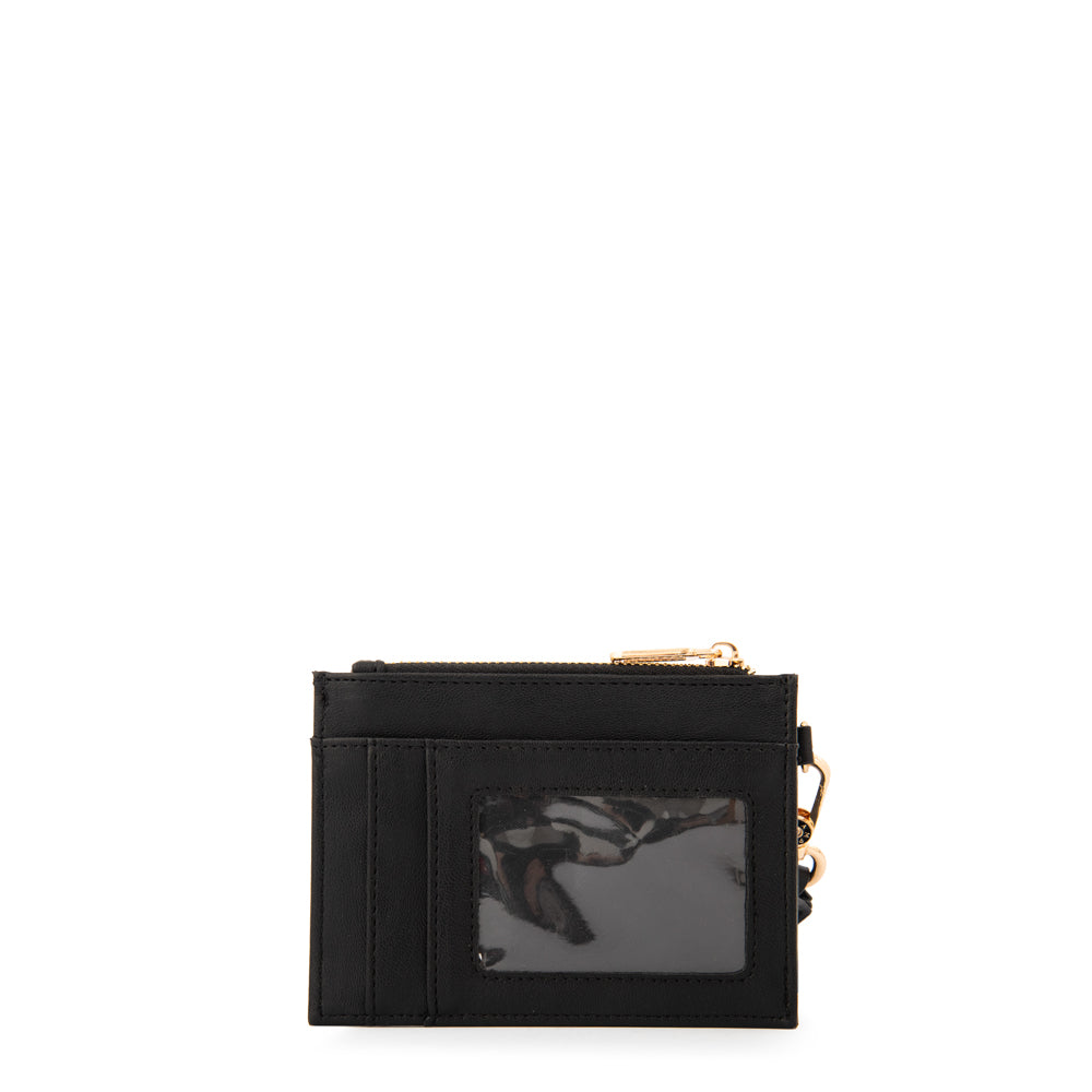 Monedero tarjetero lullaby pequeña negro