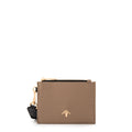 Monedero tarjetero lullaby pequeña plateado oscuro