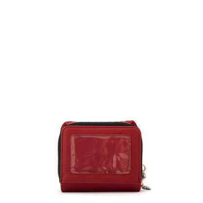 Billetera miryam pequeña rojo