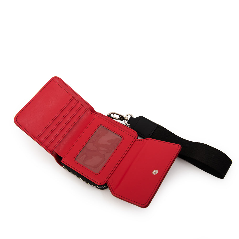 Billetera miryam pequeña rojo