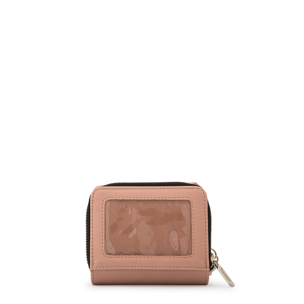 Billetera miryam pequeña rosa viejo