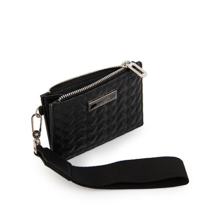 Monedero tarjetero miryam pequeña negro