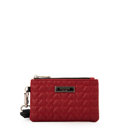 Monedero miryam pequeña rojo