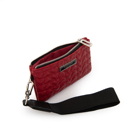 Monedero miryam pequeña rojo