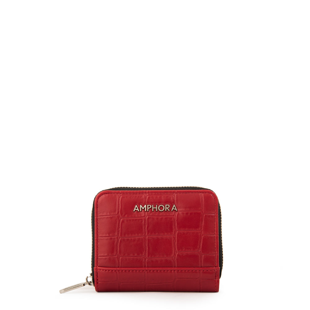 Billetera dual pequeña rojo