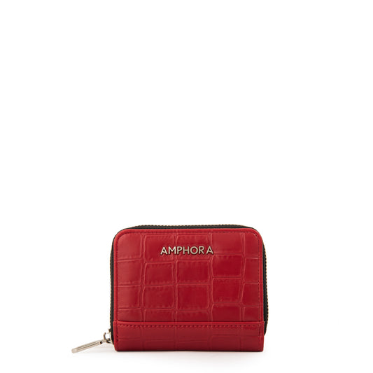 Billetera dual pequeña rojo