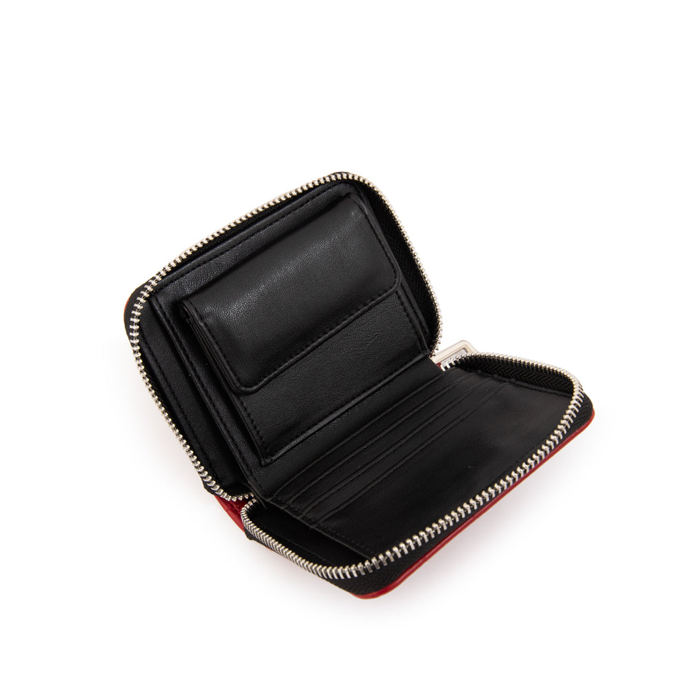 Billetera dual pequeña rojo