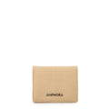 Tarjetero dual pequeña beige