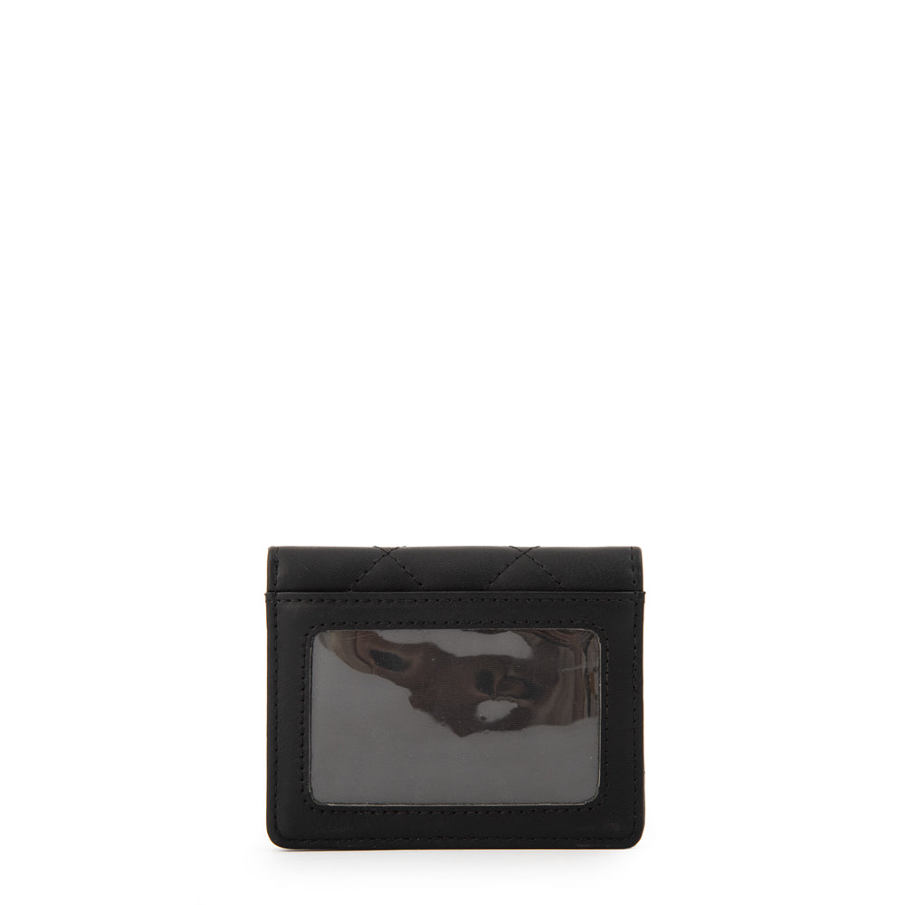 Tarjetero daniza pequeña negro