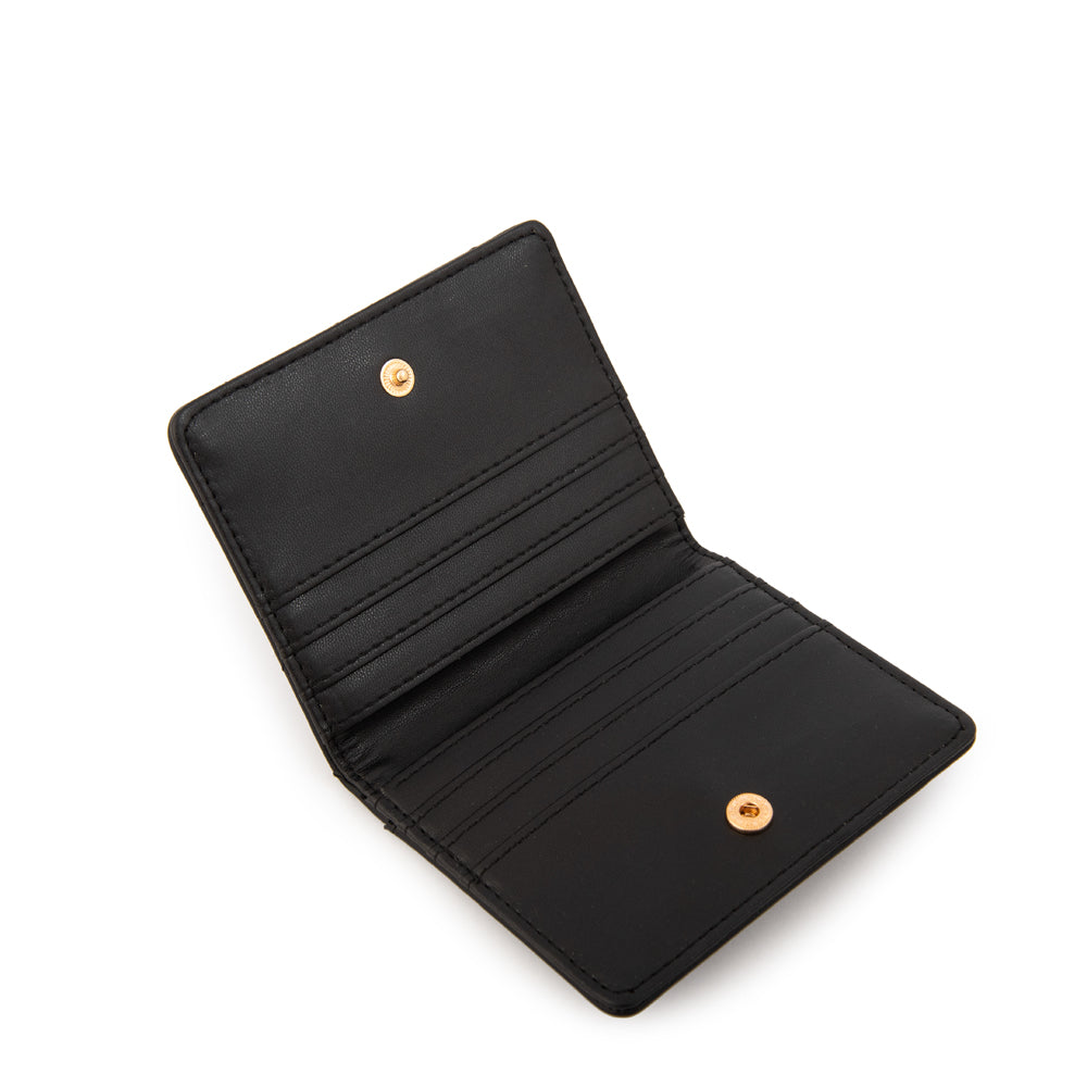 Tarjetero daniza pequeña negro