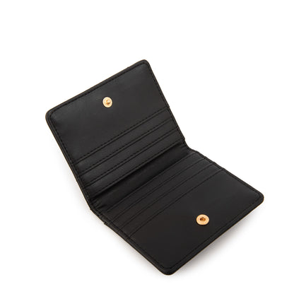 Tarjetero daniza pequeña negro