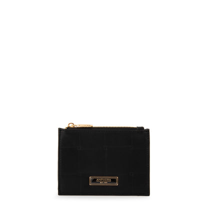 Monedero tarjetero sabrina pequeña negro